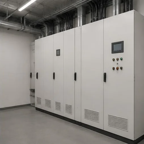 Goed onderhouden elektrische installatie in een bedrijfspand